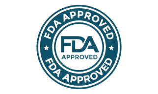 Icon indicating the product is made in a facility registered with the FDA